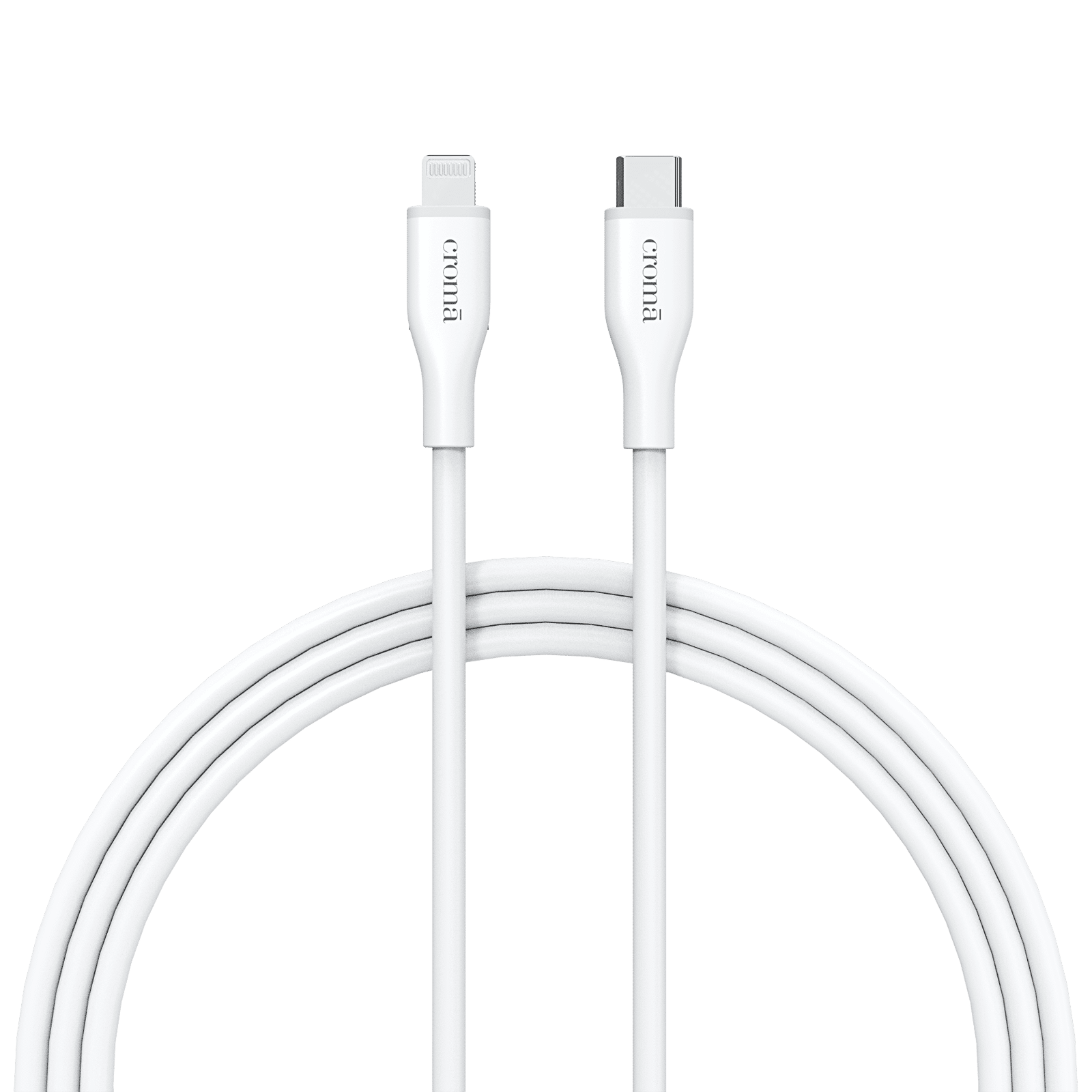 Buy Croma Type C to Lightning 3.9 Feet (1.2M) Cable (Apple Certified